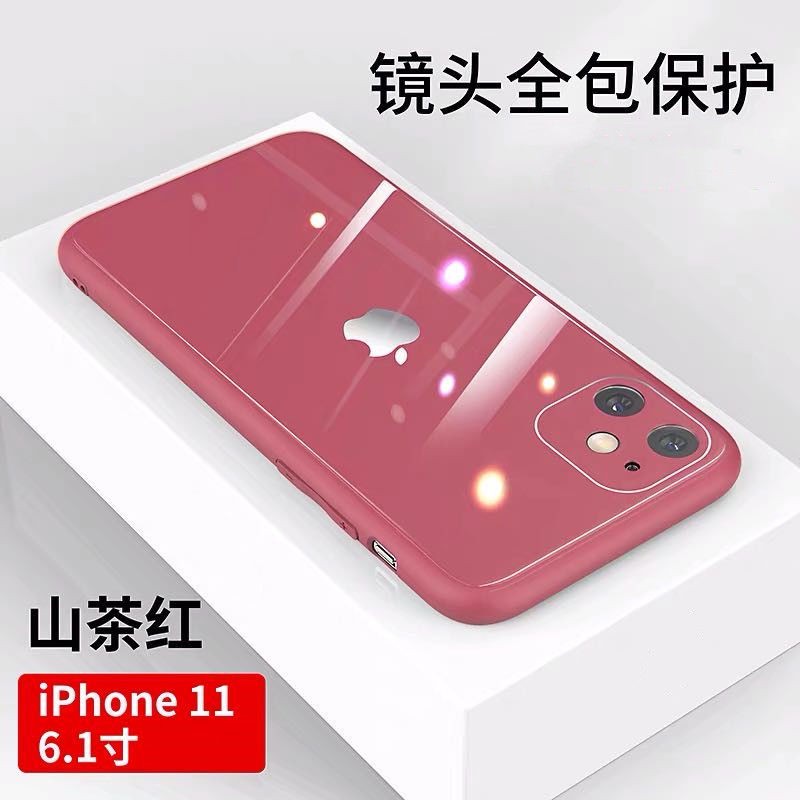 ♕ Ốp điện thoại lưng iPhone Lens all-inclusive 11 mobile phone case 11pro glass iphone11Pro max anti-fall men and women tide ultra-thin | BigBuy360 - bigbuy360.vn