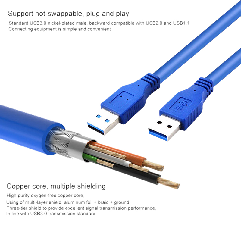 Dây Cáp Sạc Truyền Dữ Liệu Usb 3.0 Loại A | BigBuy360 - bigbuy360.vn