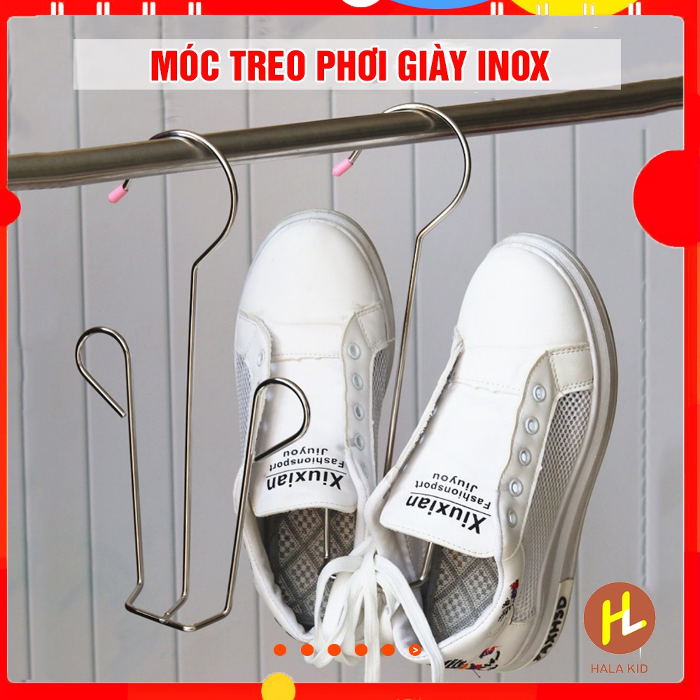 Móc phơi giày INOX không gỉ,bên đẹp, tiện lợi