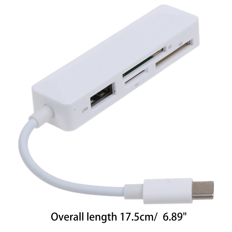 Đầu Đọc Thẻ Nhớ Tốc Độ Cao 3 Trong 1 USB 2.0 Micro-SD T-Flash TF