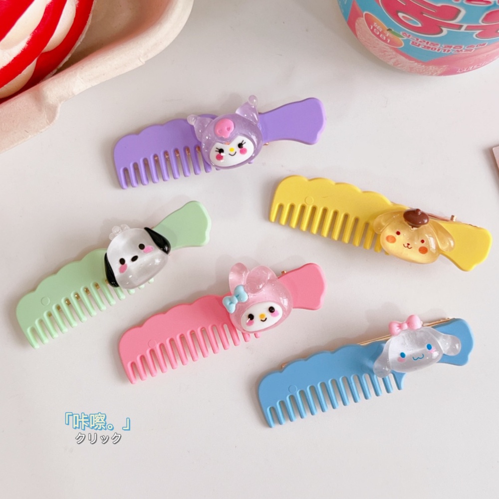 Lược Kẹp Tóc Màu Kẹo Sáng Tạo Dễ Thương Phong Cách Hàn Quốc