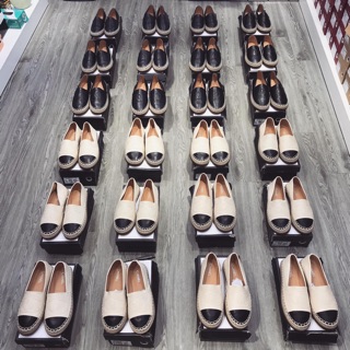 Slipon đế cói