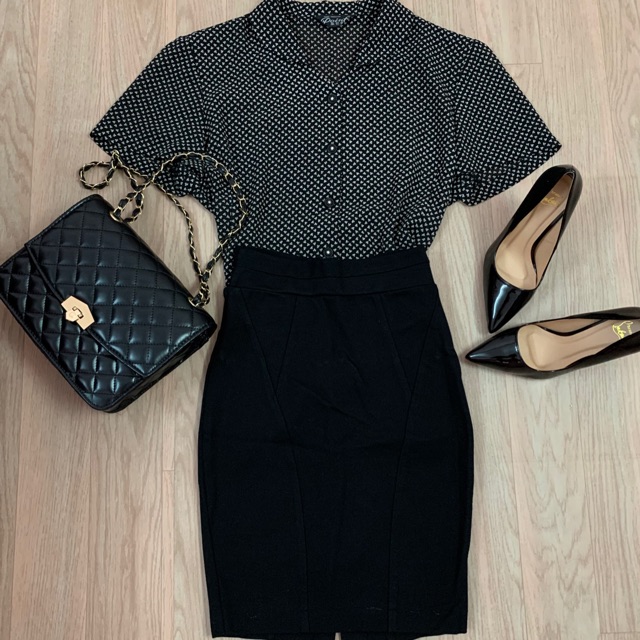 (FSS22JULY -20%)(FSS22JULY3-15%)Thanh Lý Set Công Sở C06