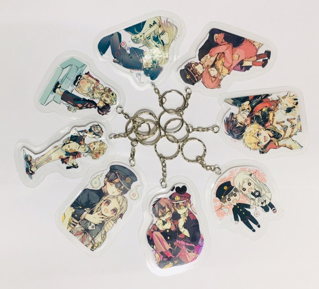 Móc khoá cắt tỉa jibaku shounen hanako-kun ngẫu nhiên
