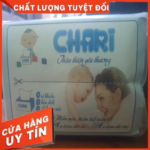 Khăn Khô Đa Năng Chari Túi Rút Tiện Cho MẸ