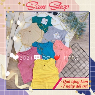 Quần áo trẻ em ba lỗ MINKY MOM chính hãng cho bé sơ sinh 0 4 tuổi bé gái bé trai nam nữ bộ quan ao tre em