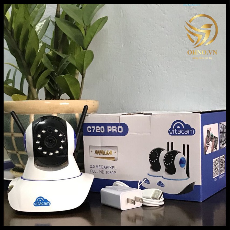 Camera IP Wifi Vitacam giám sát trong nhà C720 Pro full HD 1080P – OHNO Việt Nam | BigBuy360 - bigbuy360.vn