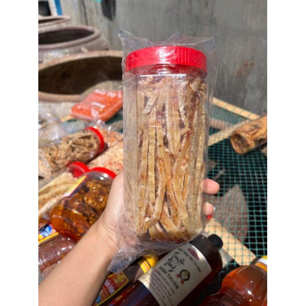 Cá Bống Cắt Sợi Tẩm gia vị
