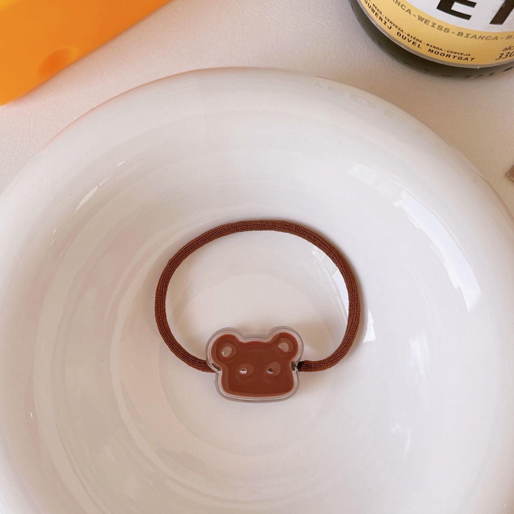 Dây Buộc Tóc Cao Su Co Giãn Hình Hoa Tulip Cherry Dễ Thương Kiểu Hàn Quốc VANES1