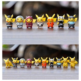 Mô Hình Pikachu Mini Dễ Thương Trang Trí