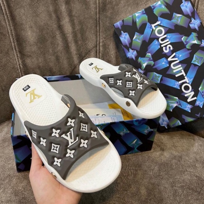 Dép nam quai ngang họa tiết độc đáo, Dép lê nam nhẹ bền đi êm, đi du lịch hợp thời trang