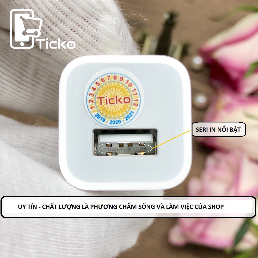 Sạc iP 7/8/X/Xs Max Bảo Hành 12 Tháng Lỗi 1 Đổi 1