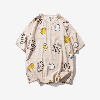 [Yeah1Shop]- Áo thun chó trắng (M,L,XL)