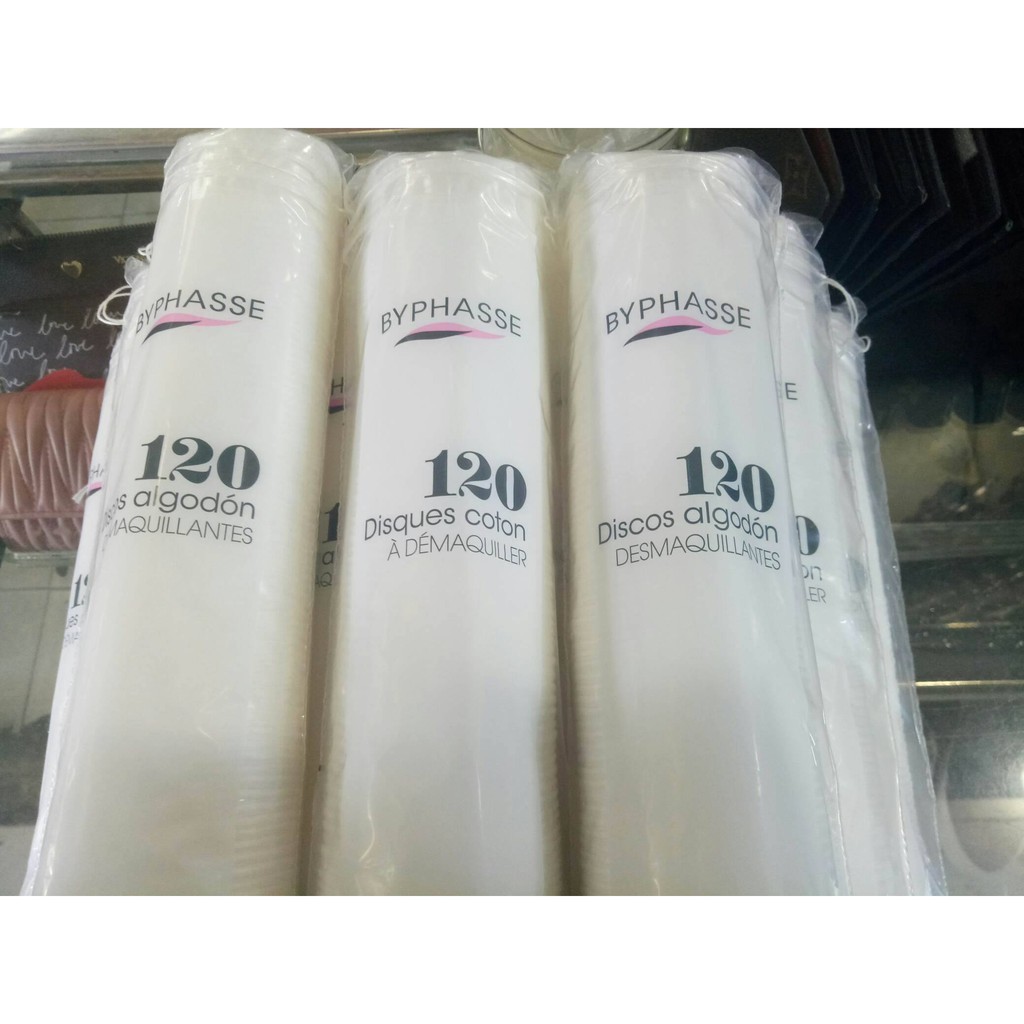 Bông tẩy trang Byphasse 120m