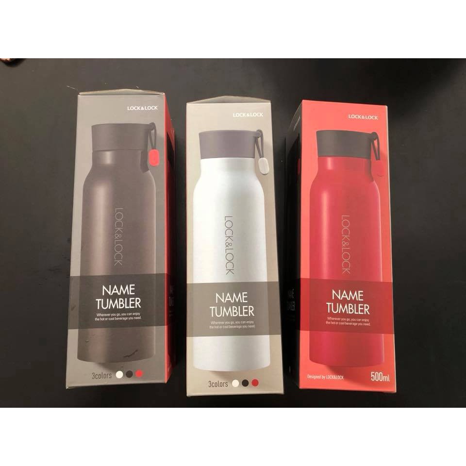 SALE Bình Giữ Nhiệt 500ml  Tumbler Name Lock n Lock n Lock