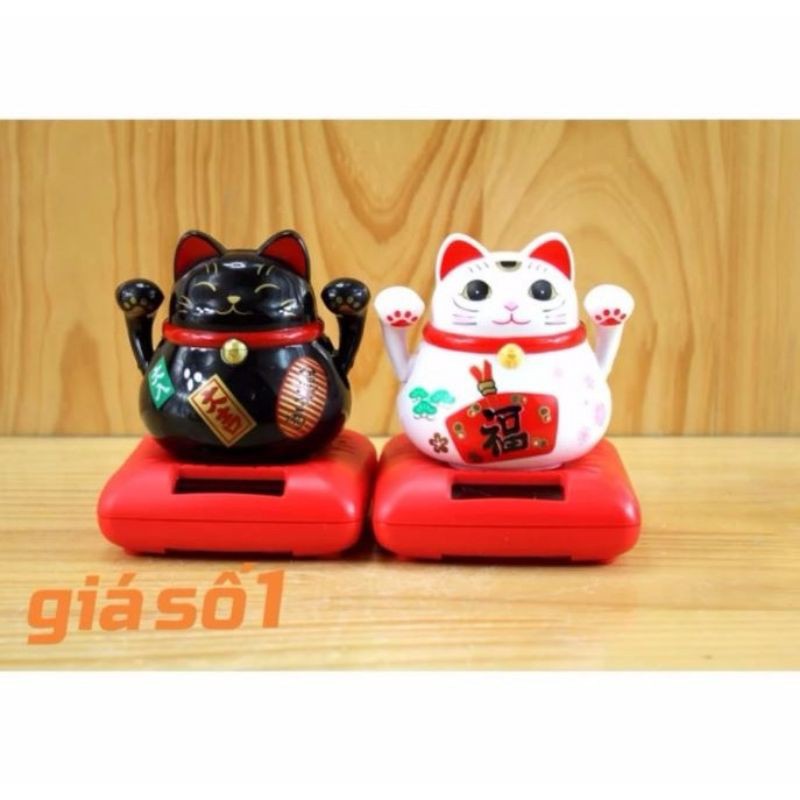 Mèo thần tài năng lượng mặt trời 23028 | BigBuy360 - bigbuy360.vn