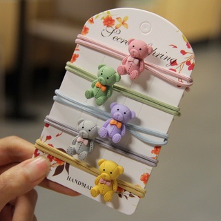 Dây thun buộc tóc, cột tóc, đồ buộc tóc nhiều màu dễ thương-ringu shop