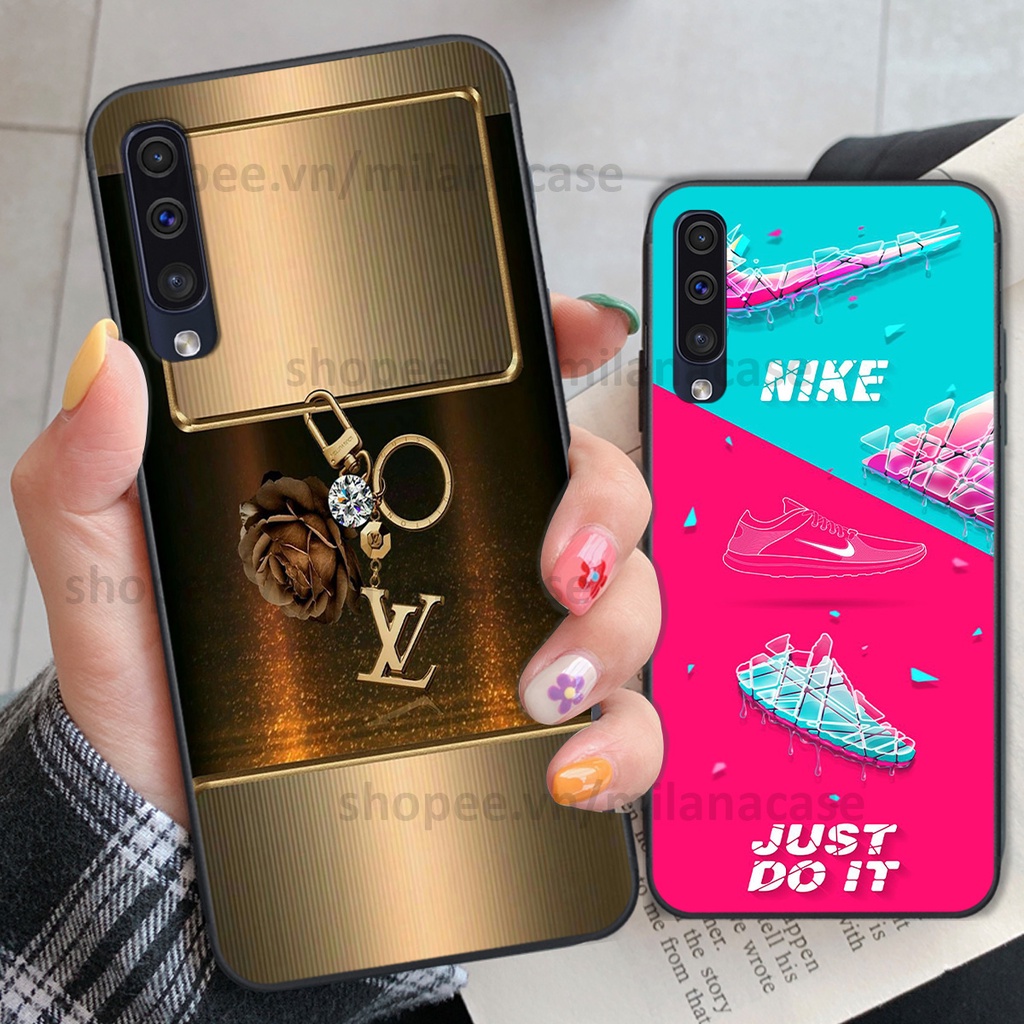 Ốp Samsung A30s / A50 / A50s / A70 in hình các thương hiệu nổi tiếng sang chảnh, đẳng cấp, cá tính
