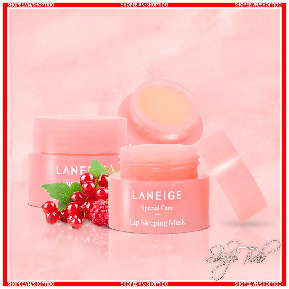 Mặt Nạ Ngủ Dưỡng Ẩm, Làm Hồng Môi Laneige Special Care Lip Sleeping Mask 3G