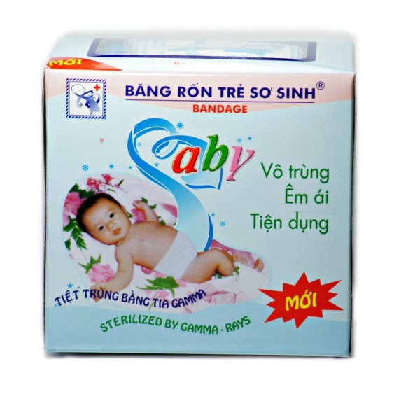 BĂNG RỐN BÉ SƠ SINH 3M ( hộp)