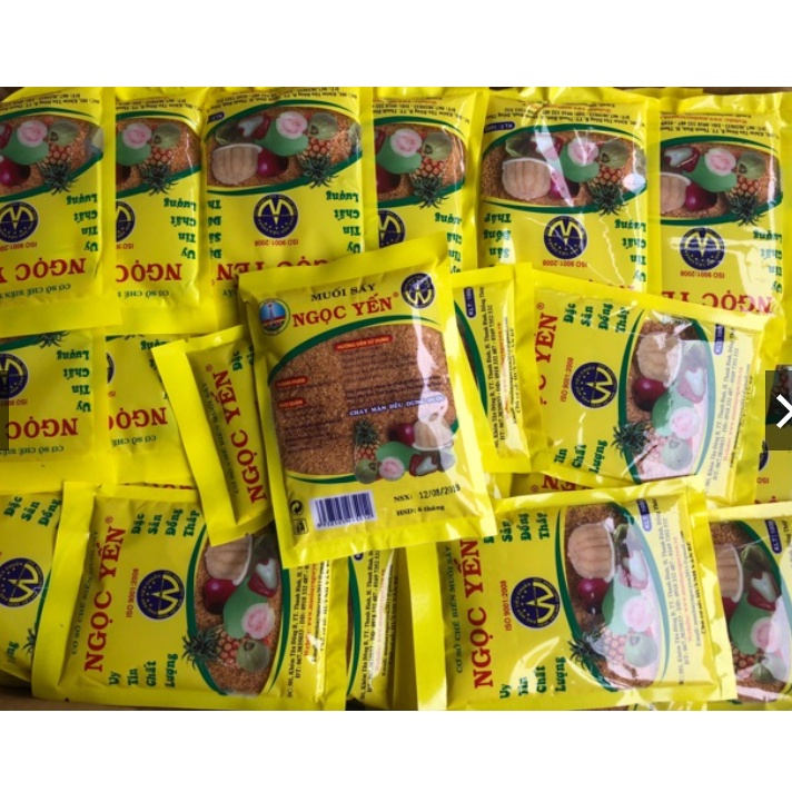 Muối Sấy Ngọc Yến Gói 100g(date luôn mới) đặc sản