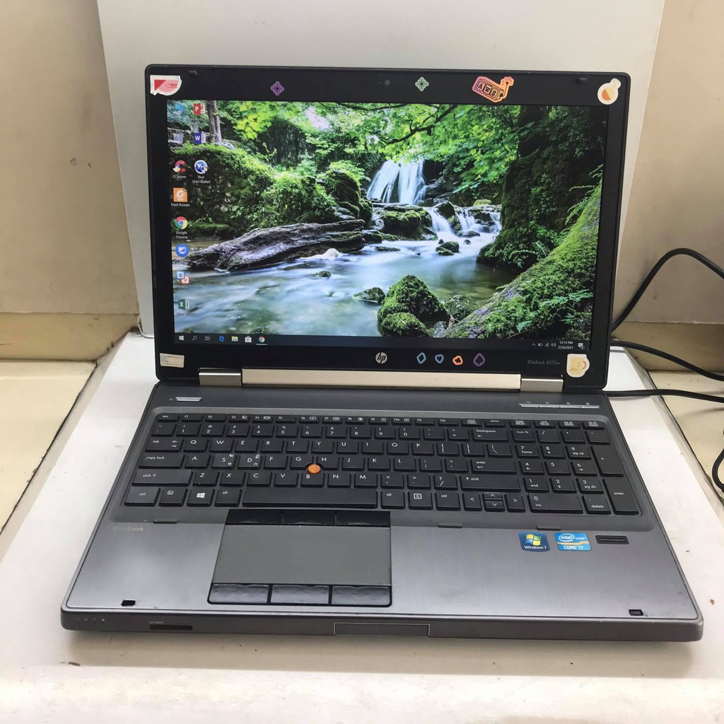 Máy Laptop HP Elitebook 8570w Intel Core i7-3630QM 2.4GHz, 8gb ram, 128gb ssd+ 320 VGA amd hd 7700M,