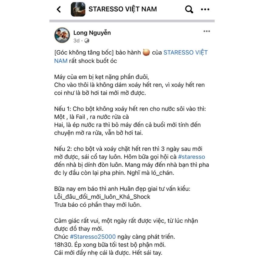STARESSO MIRAGE bản 2021 cho dã ngoại, phượt, không sử dụng pin | Máy pha cà phê espresso cầm tay tiện dụng