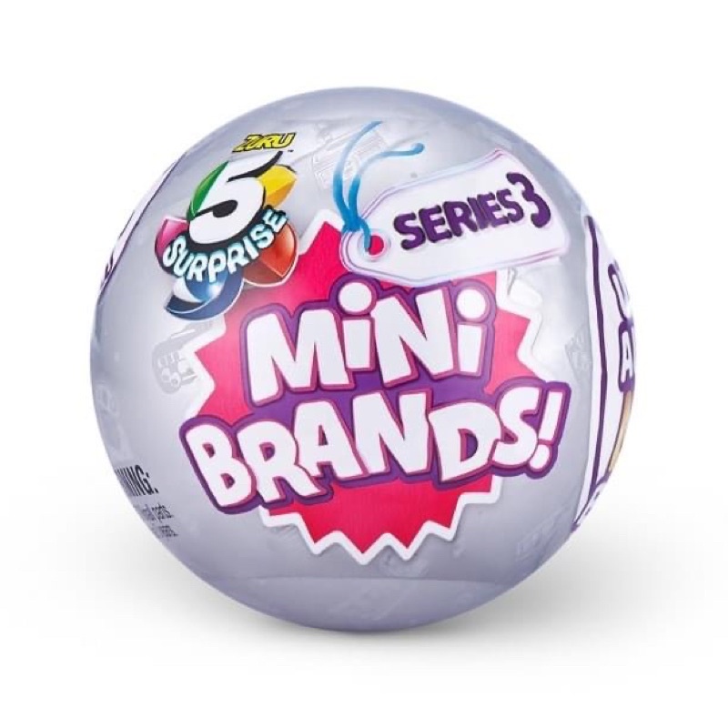 Trứng Zuru 5 Surprise Mini Brands Series 3 🌈🌈