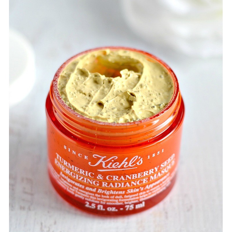 Mặt Nạ Nghệ Việt Quất Kiehl's Turmeric & Cranberry Seed Energizing Radiance Masque 14ml