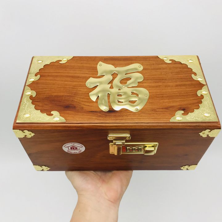 Hộp đựng trang sức,tiền chữ phúc loại lớn