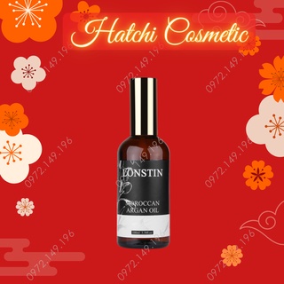 Tinh Dầu Lonstin Moroccan Argan Oil Chăm Sóc Tóc Tự Nhiên 100ML