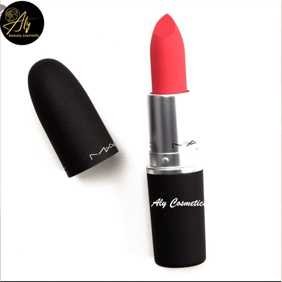 [CAM KẾT 💯] Son MAC Mandarin 308 Màu hồng san hô – Power kiss lipstick