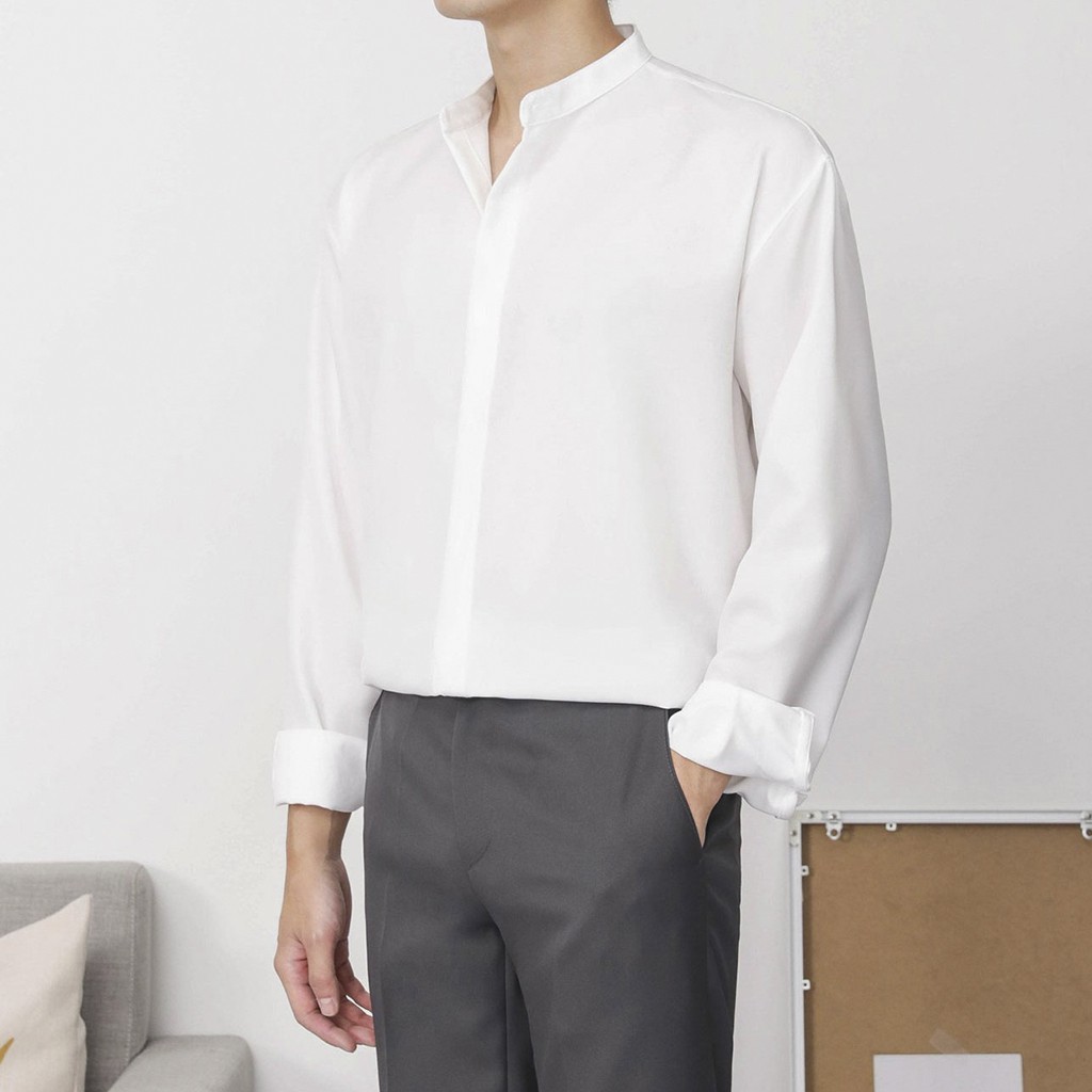 Áo sơ mi nam Double'D chất lụa vải mềm mịn SML | BigBuy360 - bigbuy360.vn