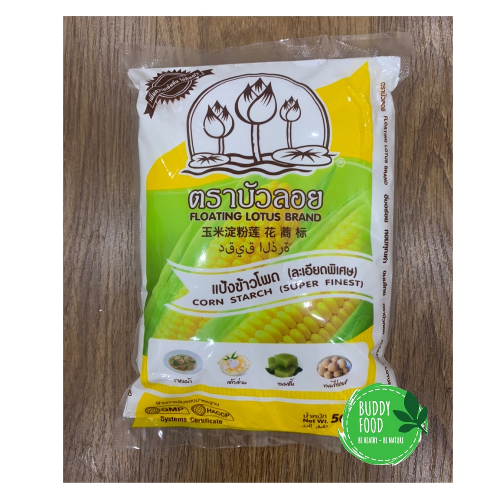 Tinh Bột Bắp Thái Lan Loại Mịn Nhất Gói 500Gr