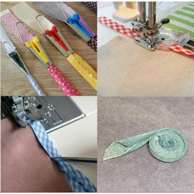 Bộ 4 Dụng Cụ Tạo Viền May Cổ Áo, Tay Áo,...