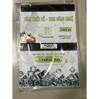 Tem decal dán tủ lạnh Aqua - miếng dán tủ lạnh aqua (mẫu 2)