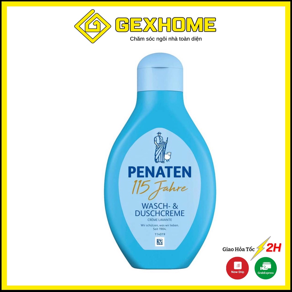 Sữa tắm cho bé sơ sinh Penaten 400ml và sữa tắm gội PENATEN Bad &amp; Shampoo 2 in 1