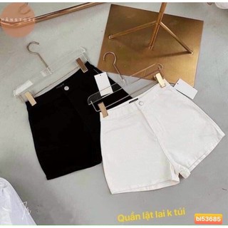 QUẦN SHORT KAKI LƯNG CAO