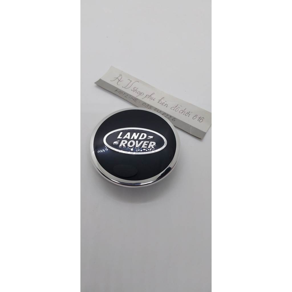 1 Chiếc logo chụp mâm, ốp lazang bánh xe ô tô LAND ROVER đường kính 62mm