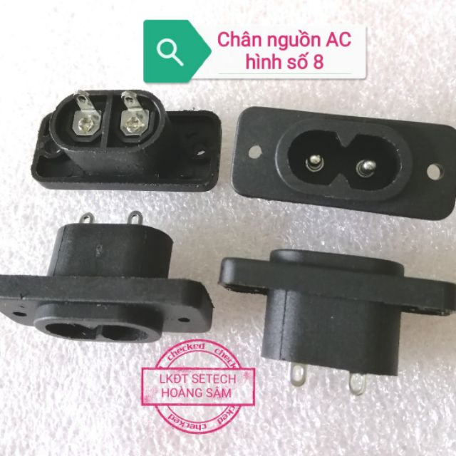 Chân nguồn AC hình số 8