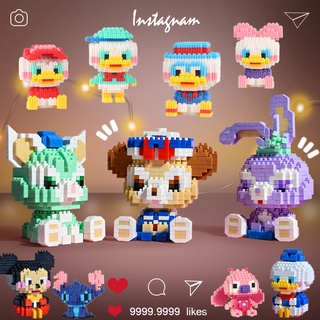 🐰Shirley May🐰 Mô Hình Lắp Ráp Bộ Đồ Chơi Xếp Hình,Đồ chơi lắp ráp mô hình động vật 3D thu nhỏ dễ thương