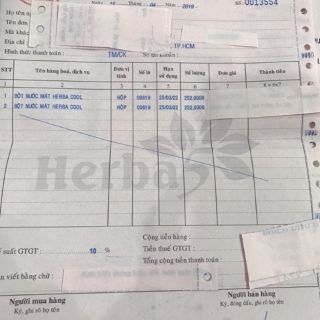Bột nước mát Herba Cool
