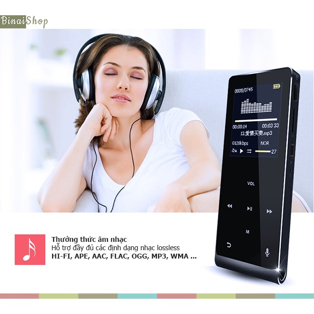 Máy nghe nhạc Bluetooth HI-FI Lossless Mahdi M290