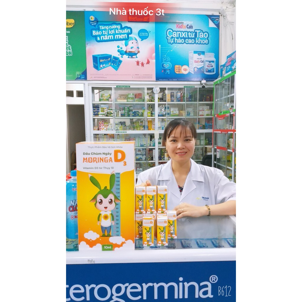 Dầu chùm ngây moringa D3- giúp trẻ cao lớn, chống còi xương và suy dinh dưỡng. | Thế Giới Skin Care