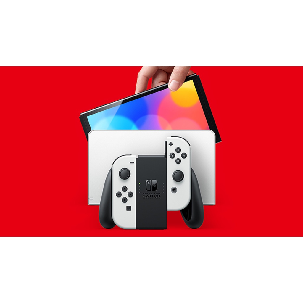 Máy Game Nintendo Switch OLED model - White Joycon | BigBuy360 - bigbuy360.vn
