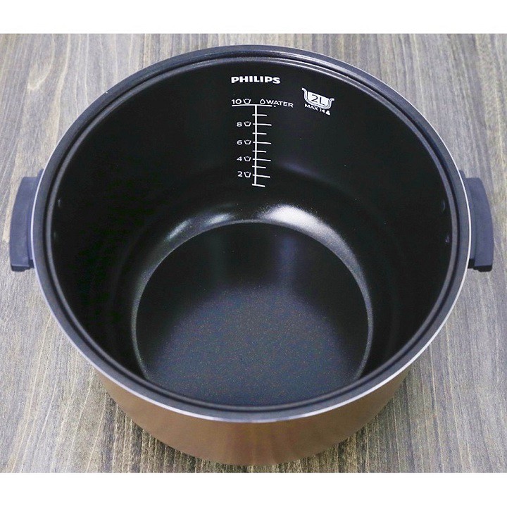 Nồi cơm điện 2L, công suất 650W Philips HD3132- hàng chinh hãng-màu đồng