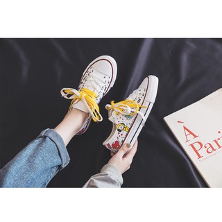 Giày Thể Thao Canvas Bisa COD BTS BT21 - KP204