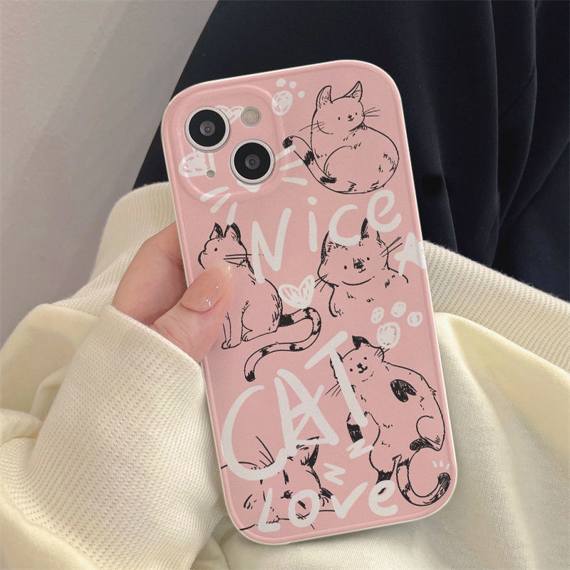 Ốp Điện Thoại Họa Tiết Graffiti Cho Iphone 12 / 11promax Xsmax / XR 6S / 7P / 8Plus / 13
