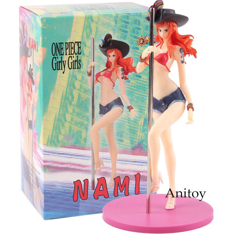 Mô hình nhân vật nami trong One Piece 21cm