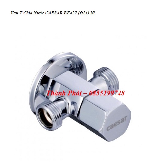 Caesar - [CHÍNH HÃNG] Van T Chia Nước, van khóa nước BF427, BF427P, BF403P, BF403, BF403S, BF403T - 